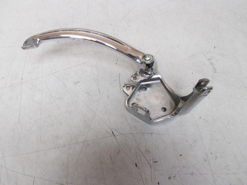 Harley davidson softail fxst chrome brake pedal bracket mount assembly