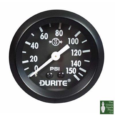 Durite - air pressure gauge 52mm mechanical with 12'' capillary bx1 - 0-533-01