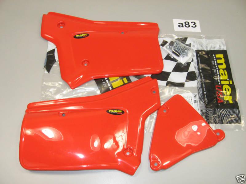 New side panels 84-02 xr200r, 84-85 xr250r honda left right number plates   #a83