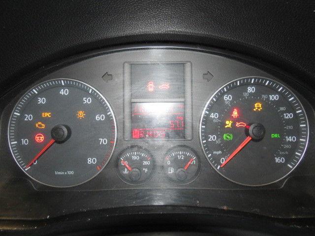 2008 volkswagen jetta speedometer instrument cluster gauges 2590043