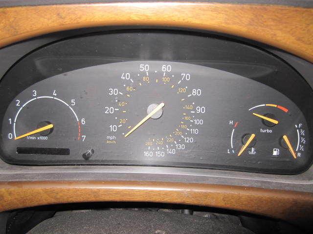 Speedometer cluster saab 9-3 9-5 02 03 manual 524011