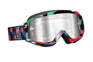 New scott tyrant w/ clear works lens adult goggles, plasma black, one size