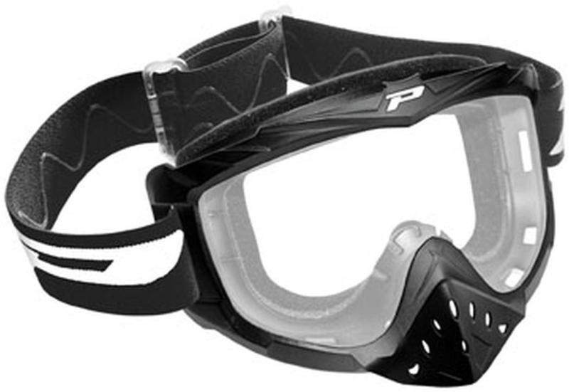 New progrip 3301 sport line 2011/2012 adult goggles, black, one size