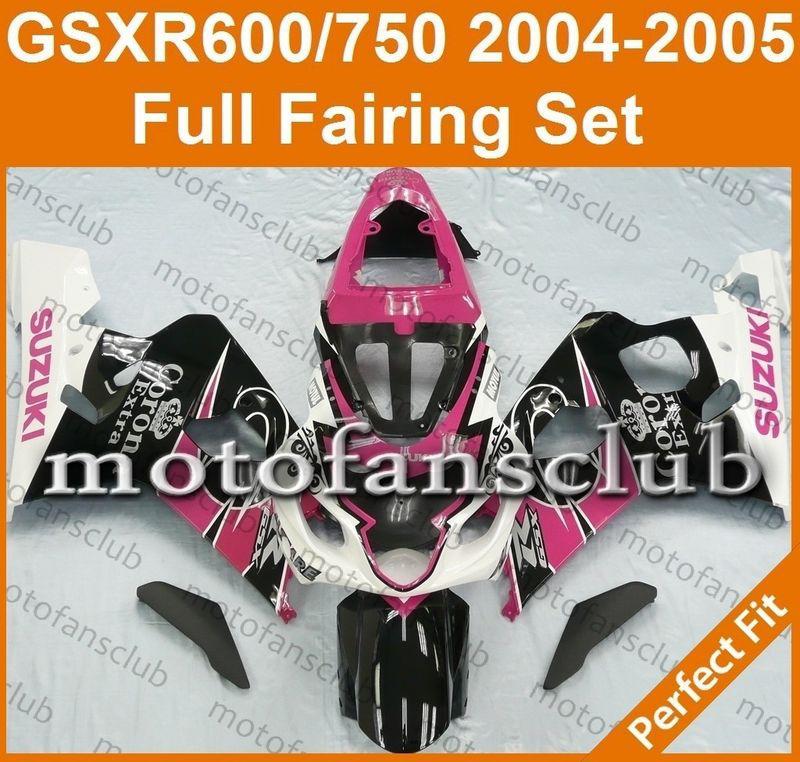 Fit suzuki gsxr 750 gsxr 600 04 05 gsx-r 2004 2005 fairing bodywork k4 #29 c