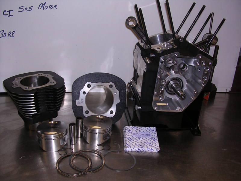 Harley davidson twin cam big bore motor upgrade  96 to 117" or 124".