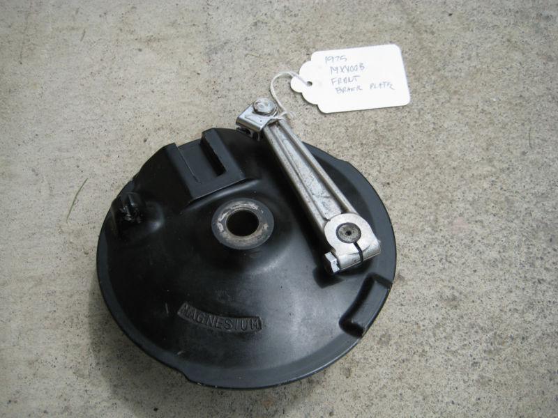 1975 yamaha mx400b front brake plate