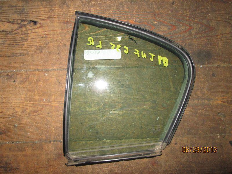 07 08 infiniti g35 left rear vent glass window