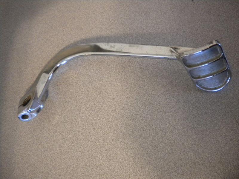 Honda oem chrome wide brake  pedal missing padding gl1800