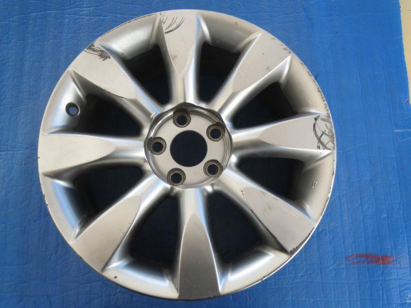 1 used 2006 2007 infiniti m35 m45 oem factory hyper silver 18" wheel 73686