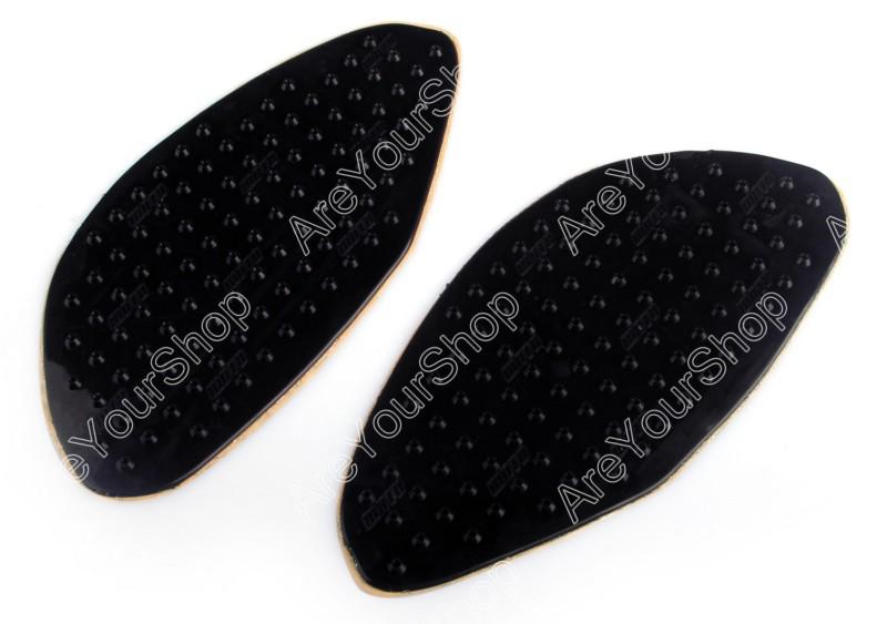 Tank traction pad side gas knee grip protector suzuki gsxr1300 2008-2012 black