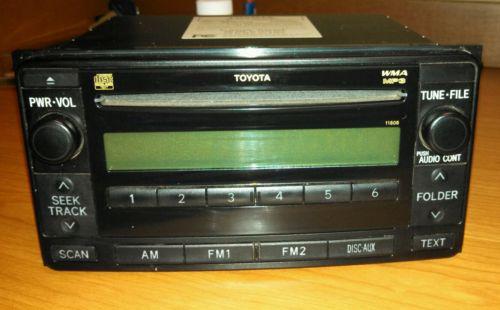 Toyota factory radio 4runner