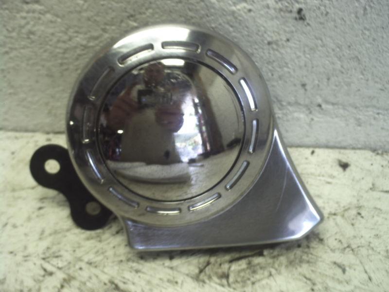 Yamaha virago xv700-xv750xv1000xv1100 oem chrome horn r/s low tone 1rm-10 84-98