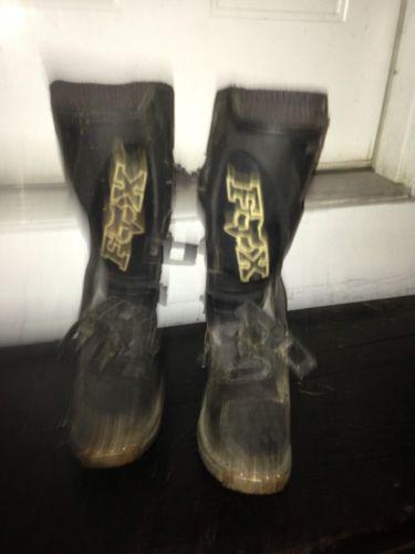 Fox racing boots