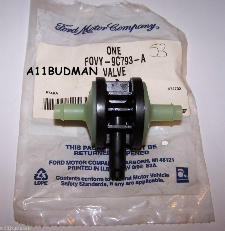 90-91 crown vic 5.0 valve assy speed control 3 hose nos oem new fovy-9c793-a 