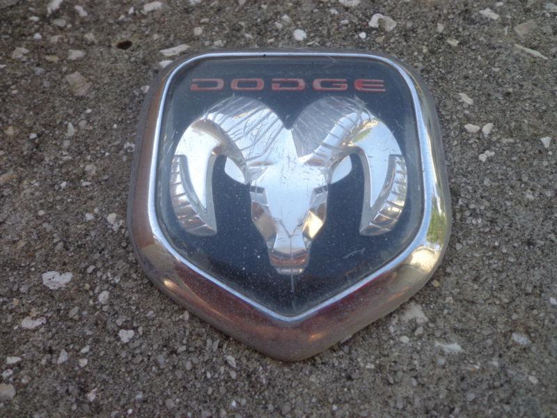 Oem factory genuine stock dodge ram hood emblem badge decal front 1500 van truck