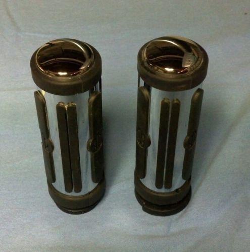 Harley davidson chrome and rubber grips touring models 08 09 10 11 12 13 14