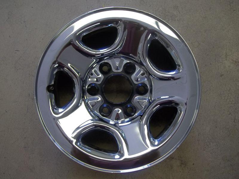 99 00 03 05 08 chevrolet gmc sierra silverado 1500 van truck steel wheel rim 16"