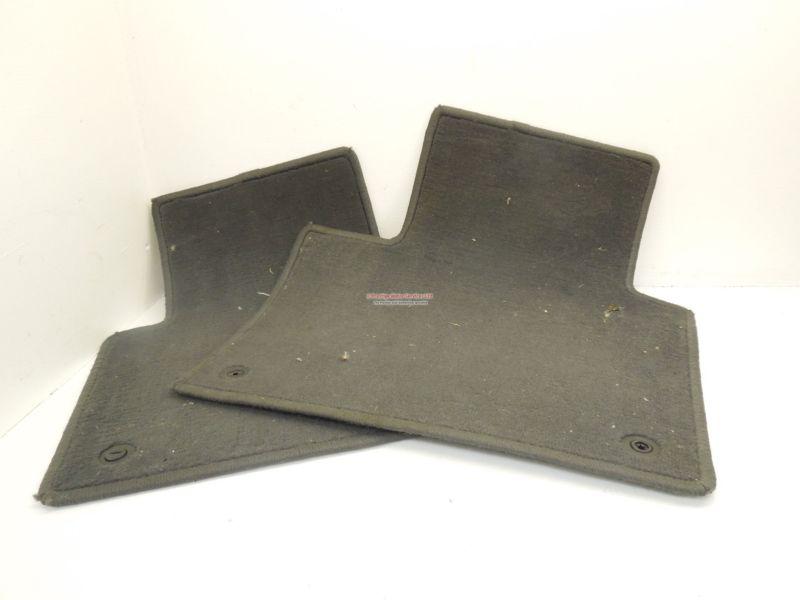 Audi a8 d2 pf black rear carpet mats 