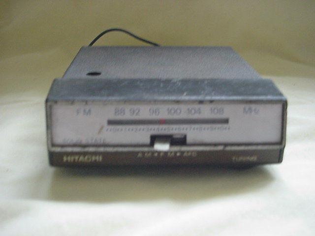 Vintage fm tuner for vehicles – hitachi - hard to find – nice !