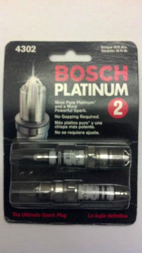 Bosch platinum +2 spark plug 4302
