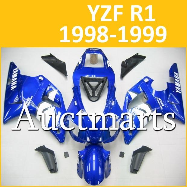 Fit yamaha yzf r1 98 99 yzfr1 1998 1999 1000 fairing kit bodywork b13 a7