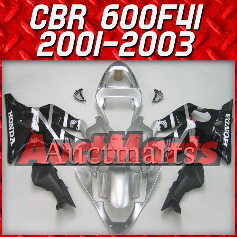 Fit honda 01 02 03 cbr 600f f4i 2001 2002 2003 fairing kit abs plastics c10 c17