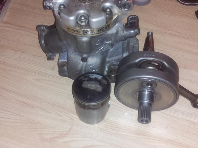 Trx250r cylinder crank cool head 68.50 250r ported 88