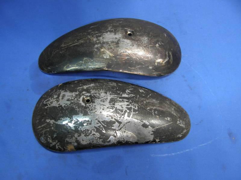 2 large indian enfield tank covers, late 1950's,  37