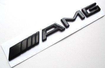 Black amg emblem auto car badge 3d metal sticker logo mercedes benz amg sr56