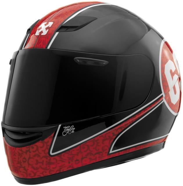 Sparx s-07 special edition lucky 69 helmet red/black xs/x-small