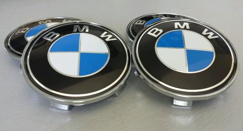 Purchase NEW SET 4 BMW 68mm 2.67in CENTER WHEEL RIM HUB CAP LOGO EMBLEM ...