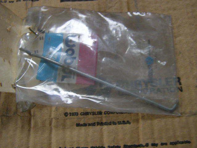 Nos mopar 69-71 full size c body door lock link rod fury 300 monaco 