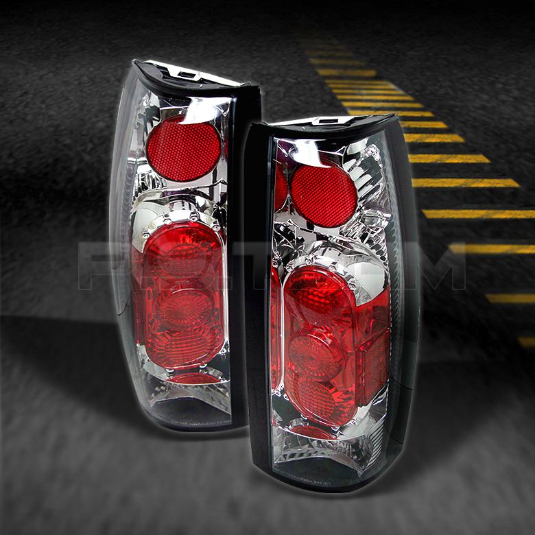 88-98 c10 c/k sierra silverado yukon tahoe suburban blazer chrome g2 tail lights