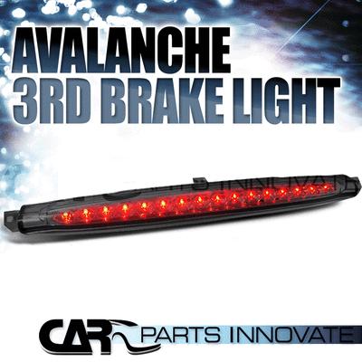 Chevy 07-12 avalanche led rear 3rd third brake light smoke