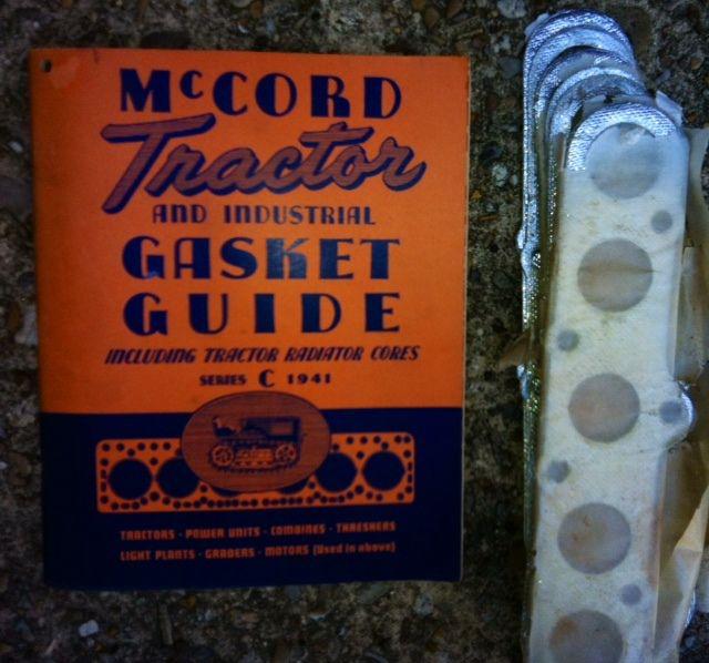 1941 mccord gasket guide c catalog book ford dodge studebaker truck tractor +