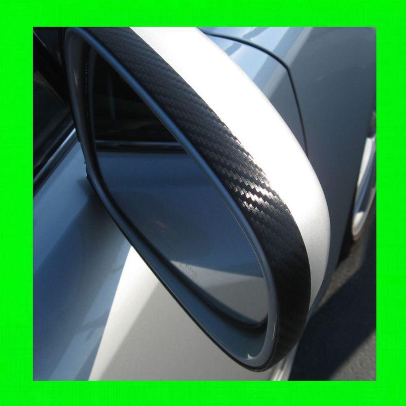 Cadillac carbon fiber side mirror trim molding 2pc w/5yr warranty 