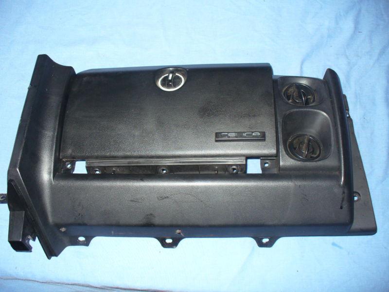 1976 1977 celica black glove box surround and door ra24 ra29 76 77