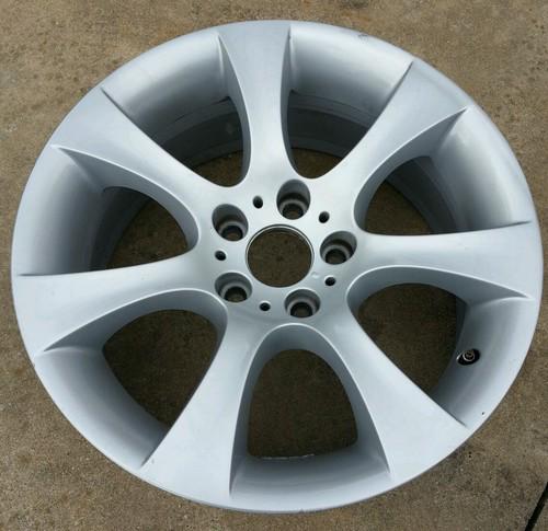 Bmw bbs oem front 18" 7 spoke silver wheel rd192 8jx18eh2 no reserve! 545i e60