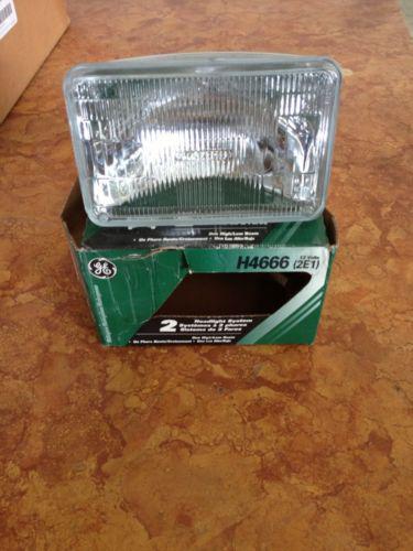 Ge h4666 halogen sealed beam headlight