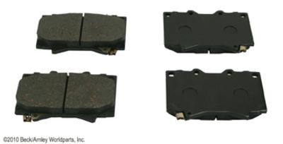 Beck arnley 089-1570 brake pad or shoe, front-disc brake pad