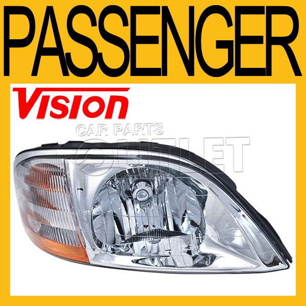 99-00 ford windstar van head light lamp len+housing assembly replacement right