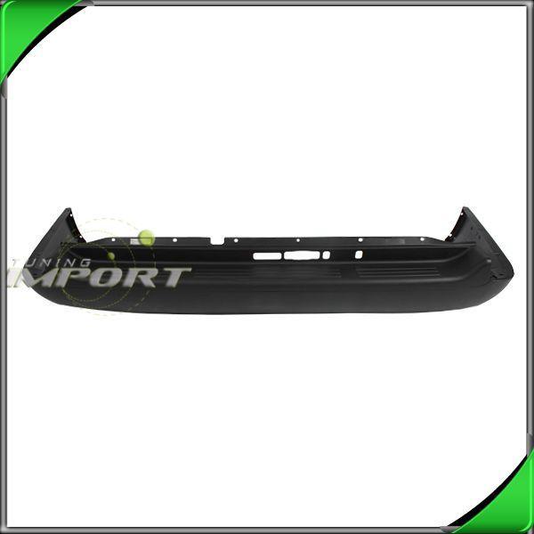 96 97 pathfinder raw plastic for 12/98 xe w/tire carrier rear bumper cover new