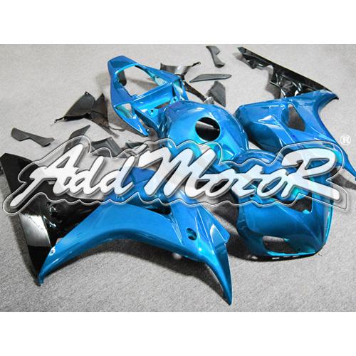 Injection molded fit fireblade cbr1000rr 06 07 light blue fairing 16n34