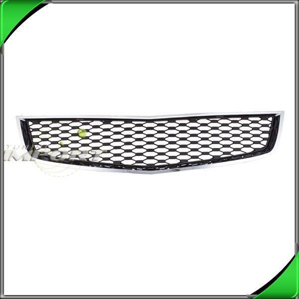 2010-2013 equinox front bumper lower grille gm1200621 outer chrome grill plastic