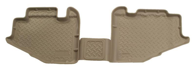 61733 husky liners 2nd row floor mats jeep wrangler 1997-2005 tan