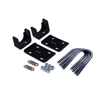 Western chassis 2104 flip kit steel black chevy gmc 5.0" drop kit