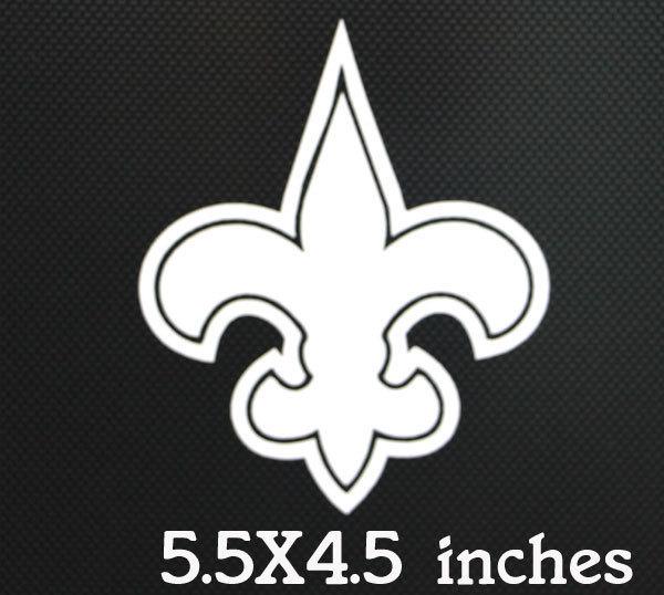 New orleans saints logo car window laptop decal sticker