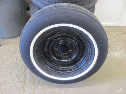 1978 78 cadillac impala spare tire &amp; wheel hr78-15 chevy chevrolet