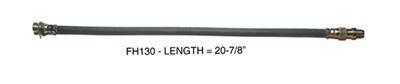 Right stuff detailing fh130 brake hose rubber/steel center rear chevy gmc each