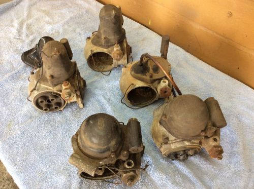 Five ford flathead distributors 32-36 and 37-41 - used